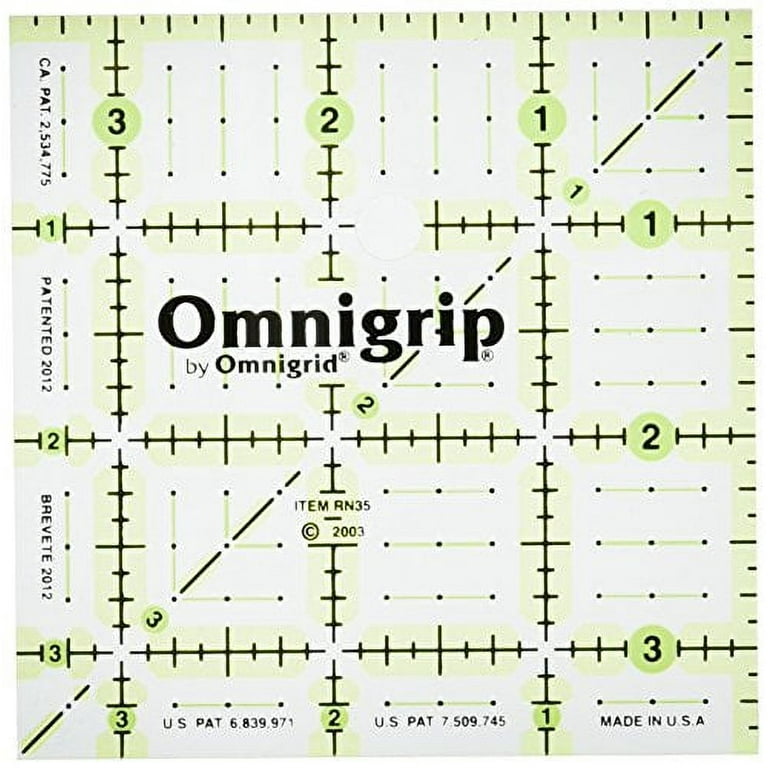 Omnigrid Quilt liniaal 1 x 12 inch | Linialen - Inches