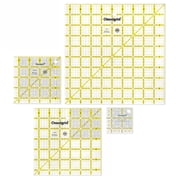 Omnigrid Square Quilting Ruler Value Pack 2-1/2", 4-1/2", 6-1/2", 9-1/2"