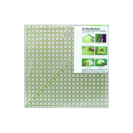 Omnigrip 20.5" Non-Slip Ruler, Square Quilter's Ruler by Omnigrid