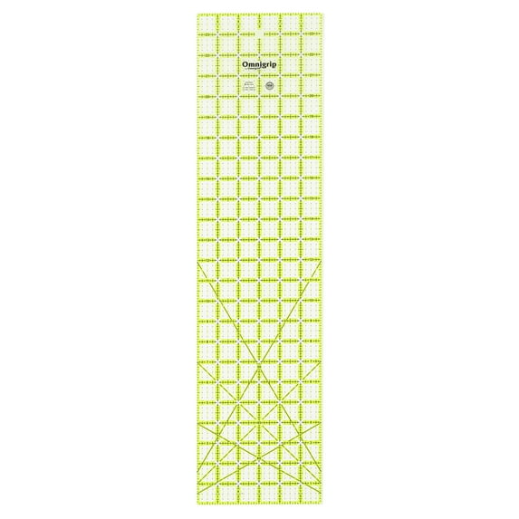 Omnigrip 6" x 24" Non-Slip Rectangle Quilting Ruler by Omnigrid