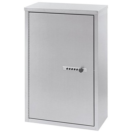 Omnimed Large Double Door Narcotic Cabinet with Combo Lock and 4 shelves, 8"/Deep