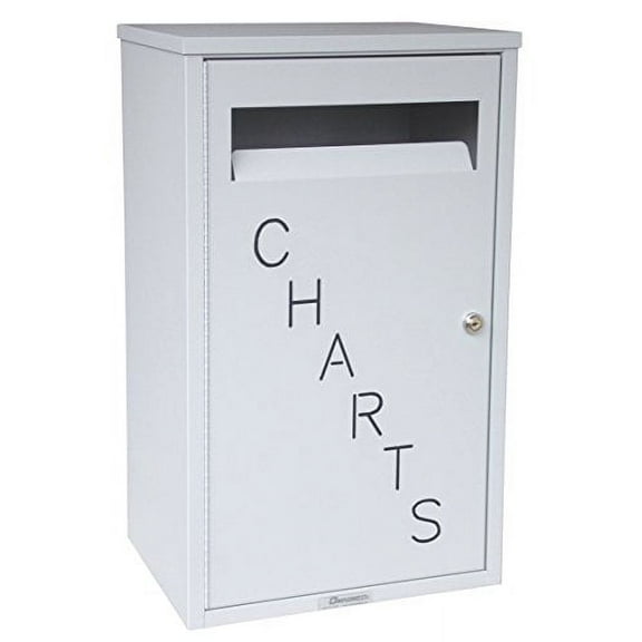 Omnimed Medical Records Drop Box, Light Grey