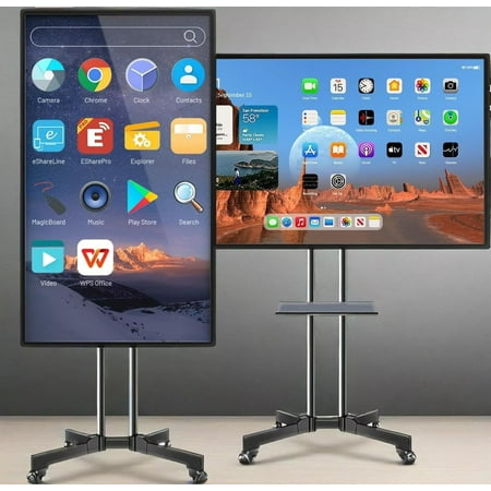 OmninexHub 49''Touch Screen Smart Board, Multi Touch All-In-One Computer Digital Electronic Whiteboard Smart Board, Electronic Calendar Touchscreen Monitor Player for Advertisin