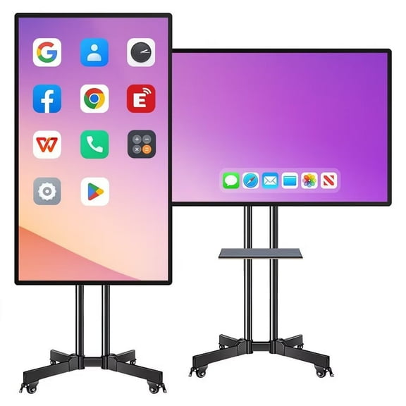 OmninexHub 4K Smart Board 49 Inch Interactive All-in-One Computer, Touch Screen with Dual System & Cloud Sharing For Classroom, Office & Presentations​
