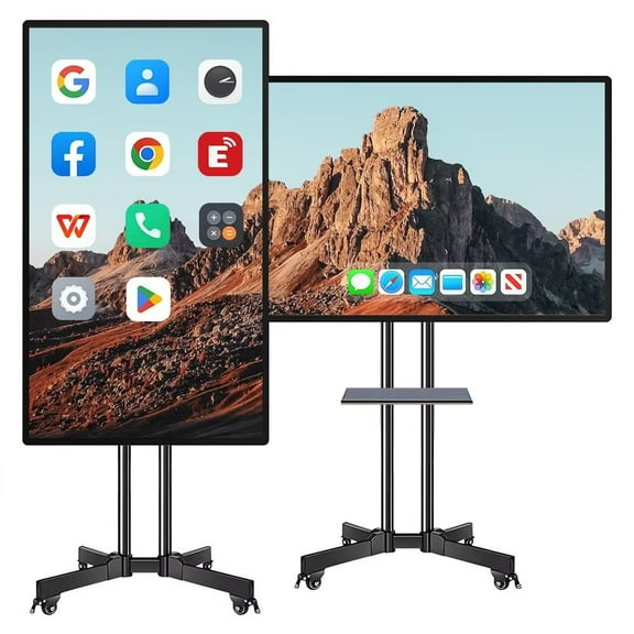 OmninexHub 4K Smart Board 49'' Interactive Touch Screen Whiteboard with 360 Rotation Cloud Sharing for Classroom, Office & Educational Presentations​