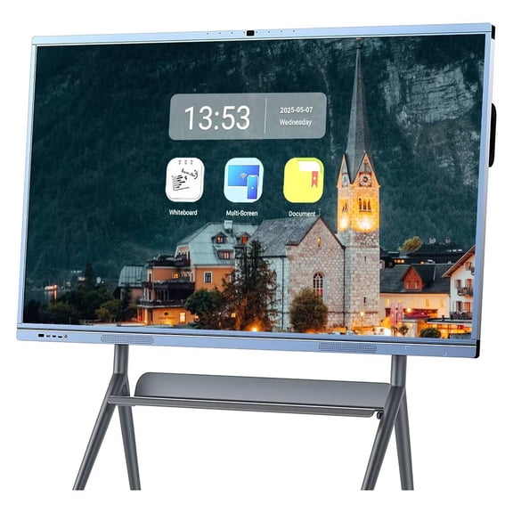 OmninexHub 4K Smart Board 65 Inch Interactive, All-in-One Touch Screen Computer with Dual System & Cloud Sharing Ideal for Classroom, Office & Educational Presentations​