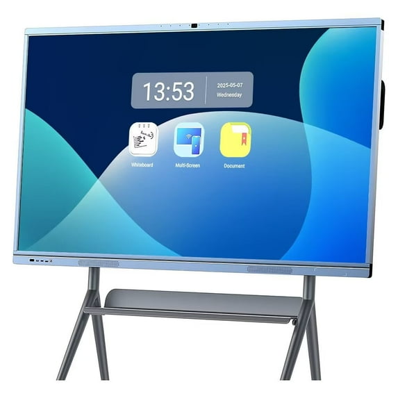 OmninexHub 4K Smart Board 65 Inch Touch Screen, Upgrade Your Classroom & Office! All-in-One Computer with Dual System & Cloud Sharing for Education & Conferences
