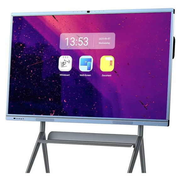 OmninexHub 65 Inch 4K UHD Smart Board, Digital Electronic Calendar All-In-One Smartboard Touch Screen Digital Whiteboard for Teaching & Presentations