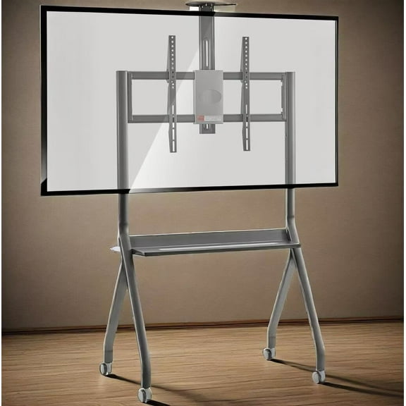 OmninexHub Electronics Stands Heavy-Duty TV Stand On Casters 42-75" Compatibility up To 176 Lbs for Living Room And Office
