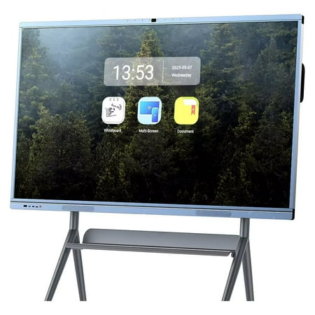 OmninexHub Interactive Smart Board 65 Inch, Boost Efficiency! All-in-One Interactive Whiteboard with Dual System & Cloud Sharing Touch Screen Computer for Education & Office