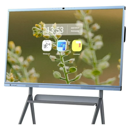OmninexHub Interactive Smart Board 65 Inch, Transform Your Classroom & Office! Touch Screen All-in-One Interactive Whiteboard with Dual System & Cloud Sharing For Education & Conferences