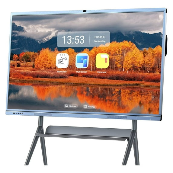 OmninexHub Interactive Whiteboard, 2160P Monitor 65 Inch Digital Electronic Smart Board for Classroom, Touch Screen All-In-One Computer for Presentation And Education