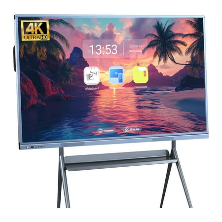 OmninexHub Meeting Board, 55 Inch Touch Screen All-In-One Computer 4K Uhd Wireless Projection for Office And Business Smart Board