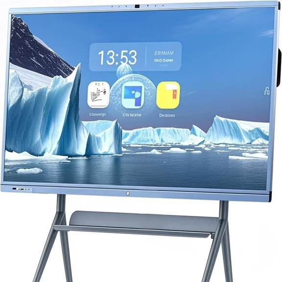 OmninexHub Meeting Smart Board, 65 Inch Touch Screen All-In-One Computer 2160P Monitor, Wireless Projection for Classroom, Office And Business Smart Board