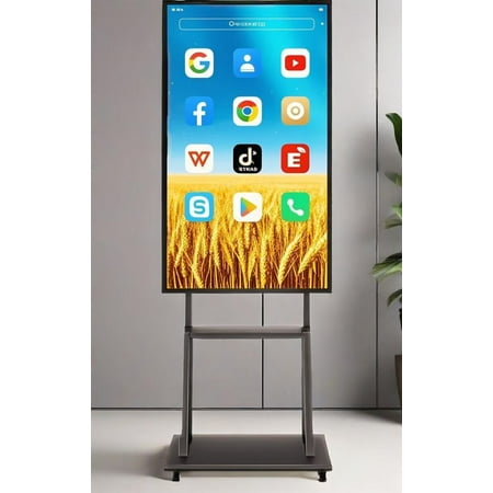 OmninexHub Smart Board, 49 Inch Electronic Whiteboard, Screen Mirroring From Android And Windows for Live Streaming, Advertising Display, Classroom And Commercial Office