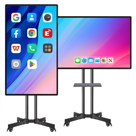 OmninexHub Smart Board 49 Inch Interactive All-in-One Touch Screen with Dual System, Cloud Share in Real-time, Great for Interactive Classroom Sessions, Office Team Meetings