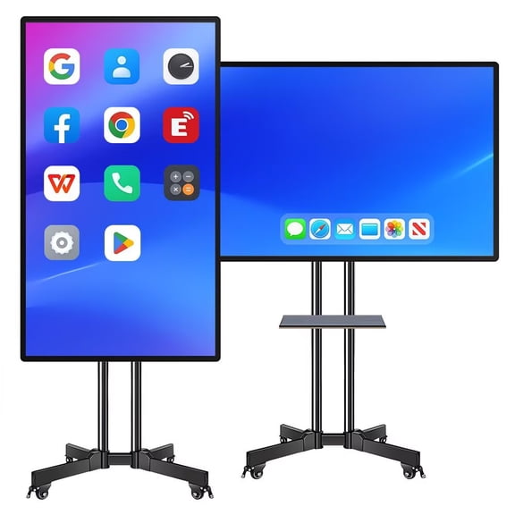 OmninexHub Smart Board 49 Inch Touch Screen All-in-One Interactive Whiteboard with Dual System, Cloud Share Across Devices, Perfect for Interactive Classrooms, Office Meeting