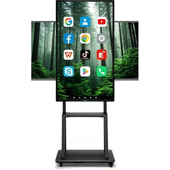 OmninexHub Smart Board, 49 Inch Touch Screen Digital Electronic Calendar Whiteboard, Live Streaming All-In-One Computer 1080P Monitor Player for Advertisin And Digital Signage Displays