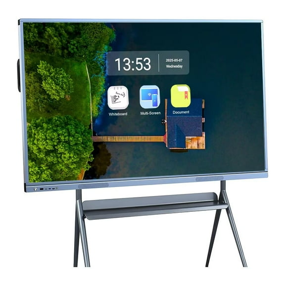 OmninexHub Smart Board 55''All-in-One Touch Interactive Whiteboard with Dual System, Cloud Sharing Smart Board Perfect for Interactive Learning, Office Efficiency & Engaging Presentations