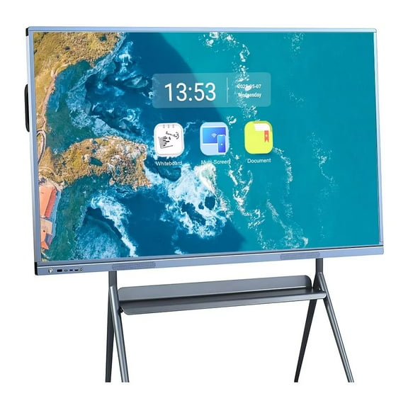OmninexHub Smart Board, 55 Inch All-in-One Touch Screen Interactive Whiteboard, Dual Syste Cloud Sharing Connects Remote Teams Smart Board , Ideal for Education, Office & Presentations