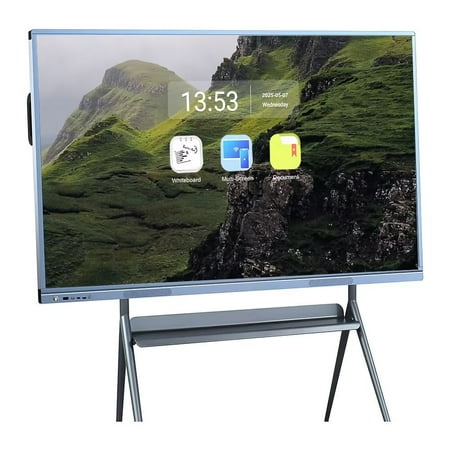 OmninexHub Smart Board 55 Inch Interactive Whiteboard, All-in-One Touch Screen Computer with Dual System & Cloud Sharing - Perfect for Classroom, Office & Presentations