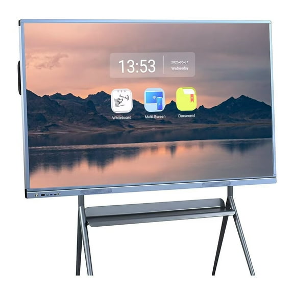 OmninexHub Smart Board 55''Interactive All-in-One Touch Screen with Dual System, Cloud Sharing Simplifies Workflow, Perfect for Classroom Activities, Office