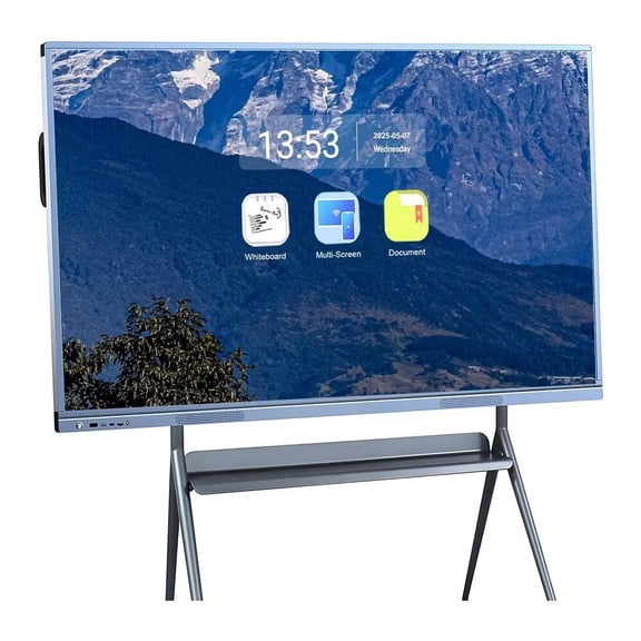 OmninexHub Smart Board 55''Touch Screen All-in-One Interactive Whiteboard with Dual System, Great for Classroom Engagement, Office Collaborations & Professional Presentations
