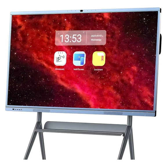 OmninexHub Smart Board 65 Inch, All-in-One Touch Screen Interactive Whiteboard, Dual Syste Cloud Sharing Connects Remote Teams Smart Board , Ideal for Education, Office & Presentations