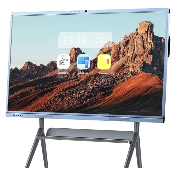 OmninexHub Smart Board 65 Inch, Revolutionize Teaching & Meetings! All-in-One Touch Screen with Dual System & Cloud Sharing Digital Whiteboard for Office & Education​