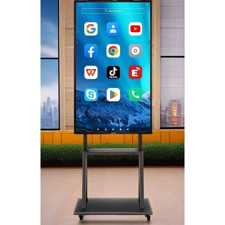 OmninexHub Smart Board Touch Digital Electronic Calendar, 49''4K Monitor Interactive Whiteboard And Smart Board for Classroom, Dual System Touchscreen for Presentation And Player for Advertisin