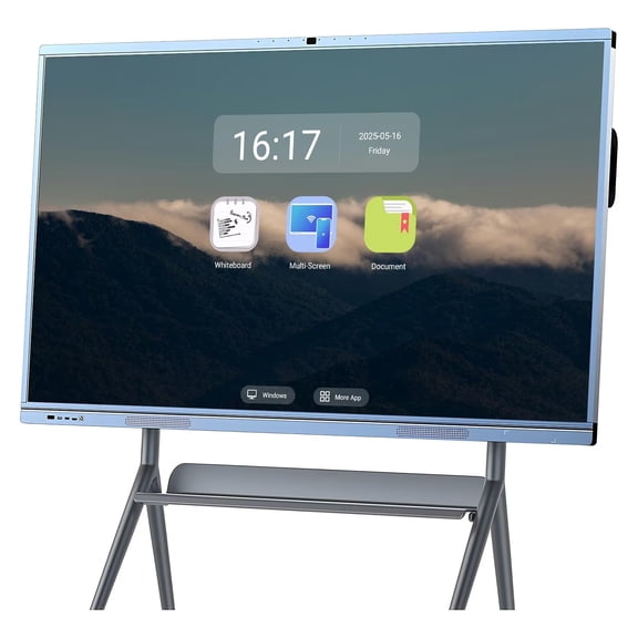 OmninexHub Smartboard 65inch Screen Mirroring Reverse Control IR Touch Wireless Presentation Boards for Digital Signage, School & Office