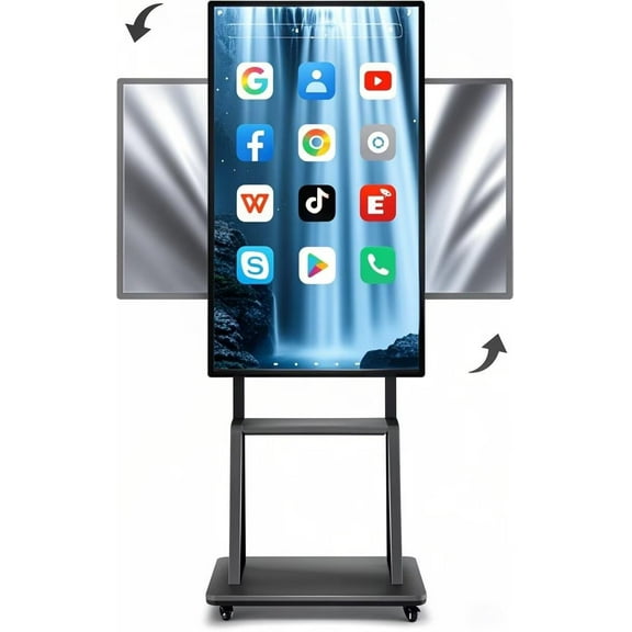 OmninexHub Touch Screen Board, 49 Inch Smart Board Digital Electronic Whiteboard And Smartboard 4K Uhd Multi-Touch Player for Advertisin