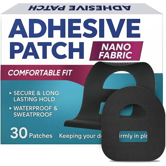Omnipod 5 Adhesive Patches, Waterproof & Sweatproof Overpatches with Strap, Pre-Cut Tape, 30PCS