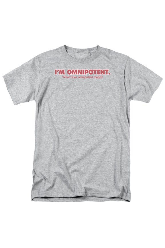 Omnipotent Officially Licensed Adult T Shirt
