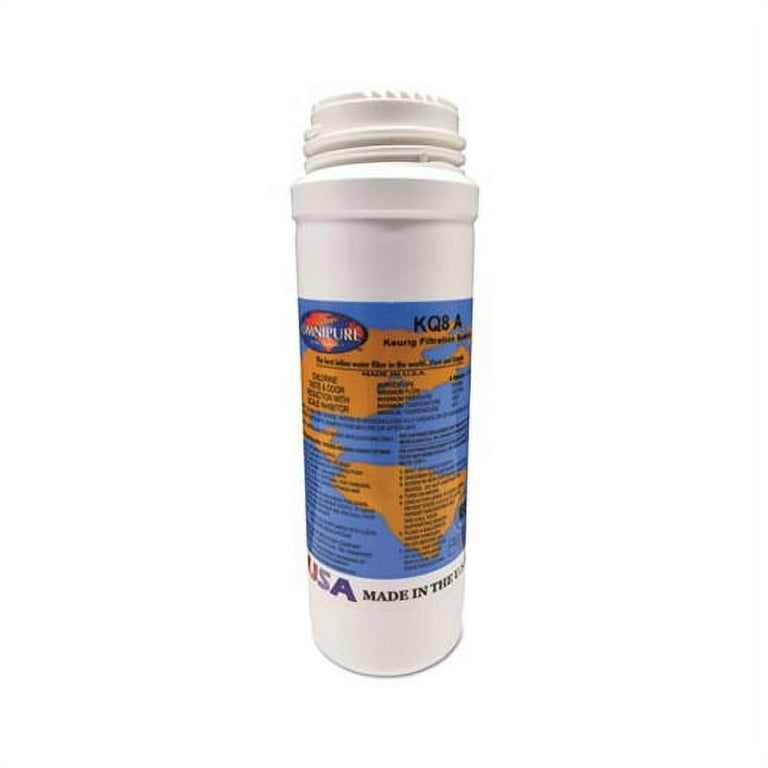 Omnipure Filter Cartridge KQ8 for K150P, B3000SE, and Bolt Omnipure Filter Cartridge KQ8 for K150P, B3000SE, and Bolt