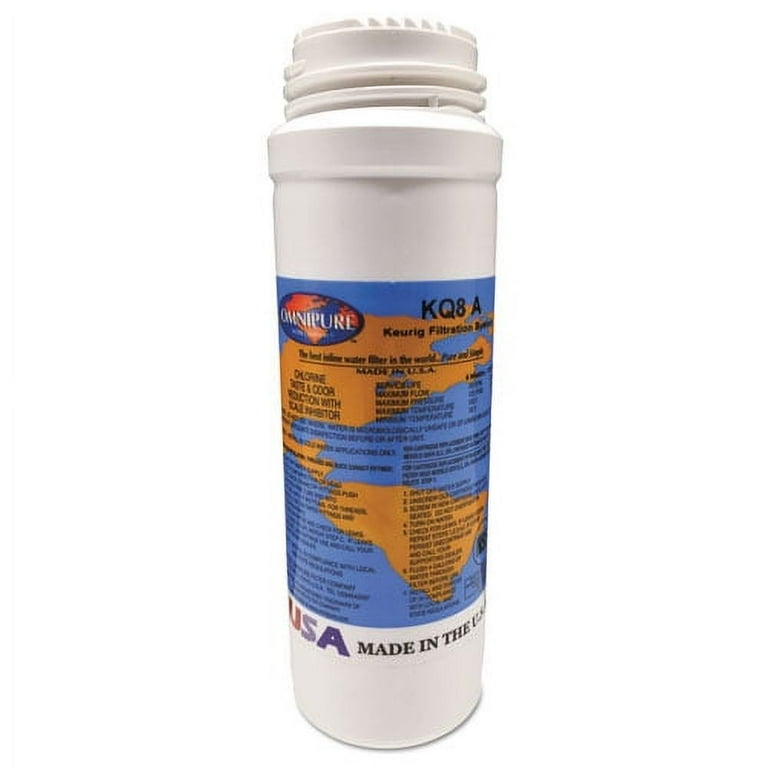 Omnipure Filter Cartridge KQ8 for K150P, B3000SE, and Bolt Omnipure Filter Cartridge KQ8 for K150P, B3000SE, and Bolt