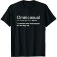 thumbnail image 1 of Omnisexual Definition Omnisexuality T-Shirt, 1 of 3