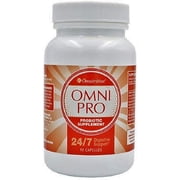 Omnitritions Omni Pro Probiotic Supplement, 24/7 Digestive Support, 90 Capsules