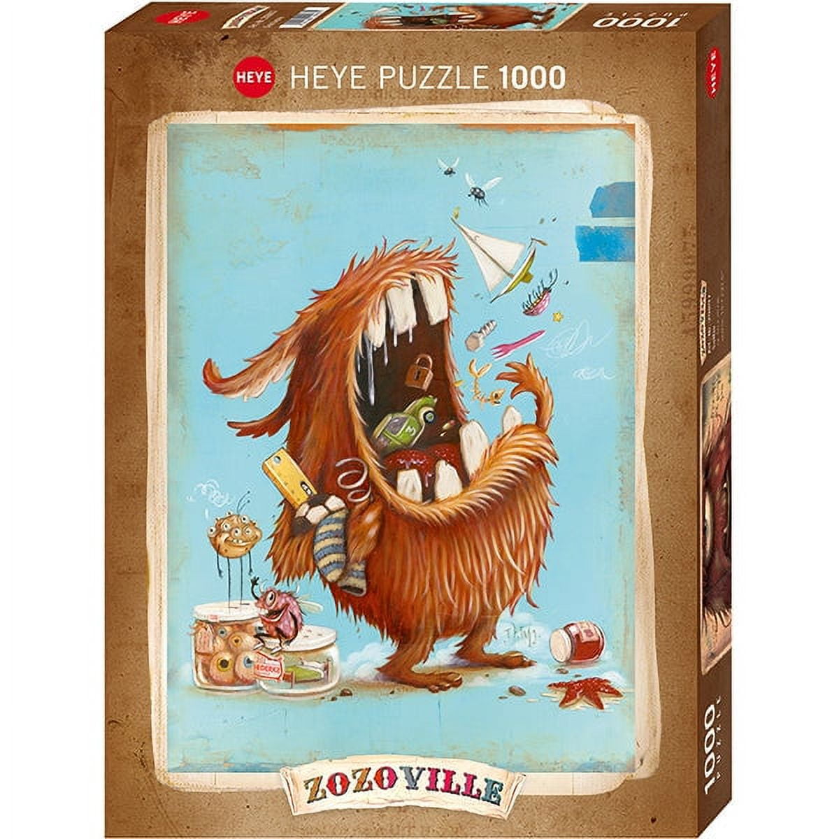 Omnivore - Zozoville 1000-Piece Puzzle - Walmart.com