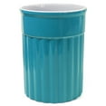 thumbnail image 1 of Omniware Simsbury Turquoise Ceramic Utensil Holder, 1 of 1