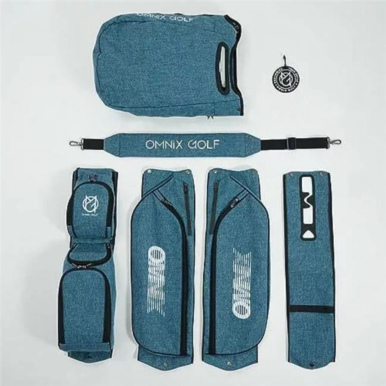 OMNIX GOLF Caddy Bag ネイビー OMNIX GOLF JAPAN ゴルフ カートキャディバッグ Transparent