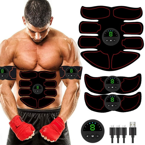 Omorc Ab Stimulator Muscle Trainer Stimulator, 6 Modes and 19 ...