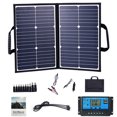 thumbnail image 1 of Omorc Monocrystalline 42W Solar Panel Kit Portable Foldable Solar Charger With Controller 3 Output Ports To Charge Power Station RV Camping Trailer Emergency Power, 1 of 24