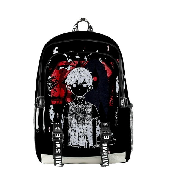 Omori Backpack 3D Oxford Cloth Travel Bag Unisex Backpack Laptop Bag Fashion Bag