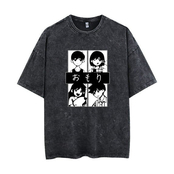 Omori Game T-Shirt Tee New Men/Women Summer Short Tshirt New Game Cosplay Top