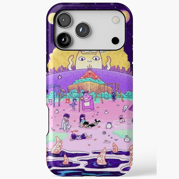 Omori Headspace Game Art Design iPhone Case 17 to 11 Pro Max up to size 5XL