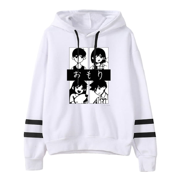 Omori Hoodies Sweatshirt Streetwear Women Man No pocket Casual Masculino Retro Game Kpop Fashion Unisex