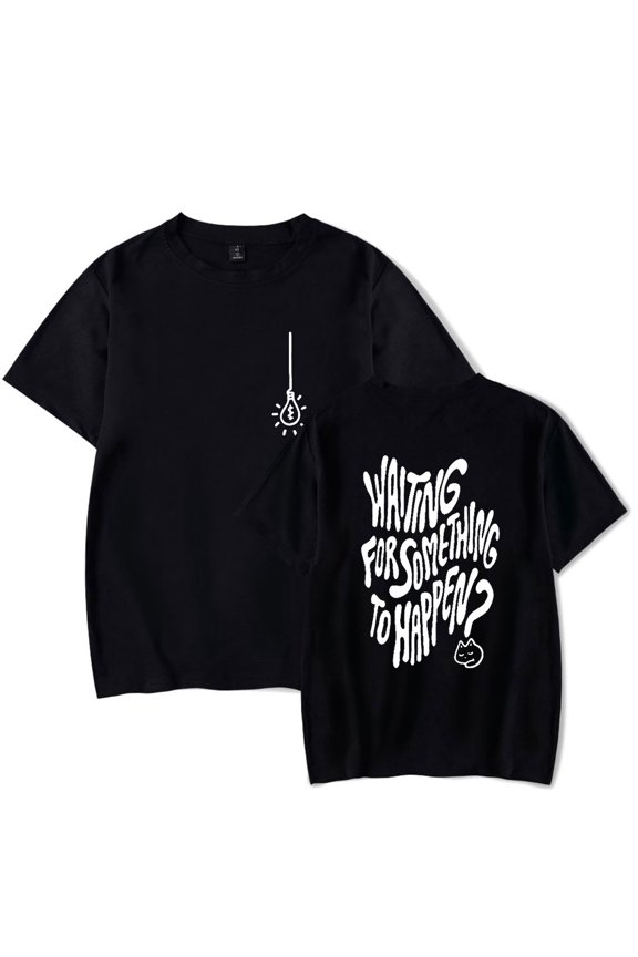 Omori Newo Logo Merch Short Sleeved graphic t shirts Streetwear Casual Tshirt