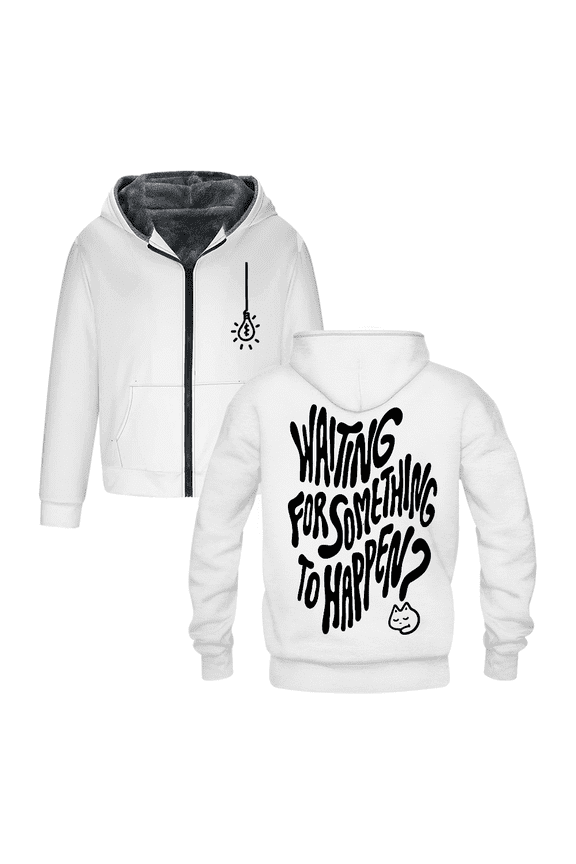 Omori Newo Logo Merch Zipper hooded cotton jacket Streetwear Hooded Sweatshirt