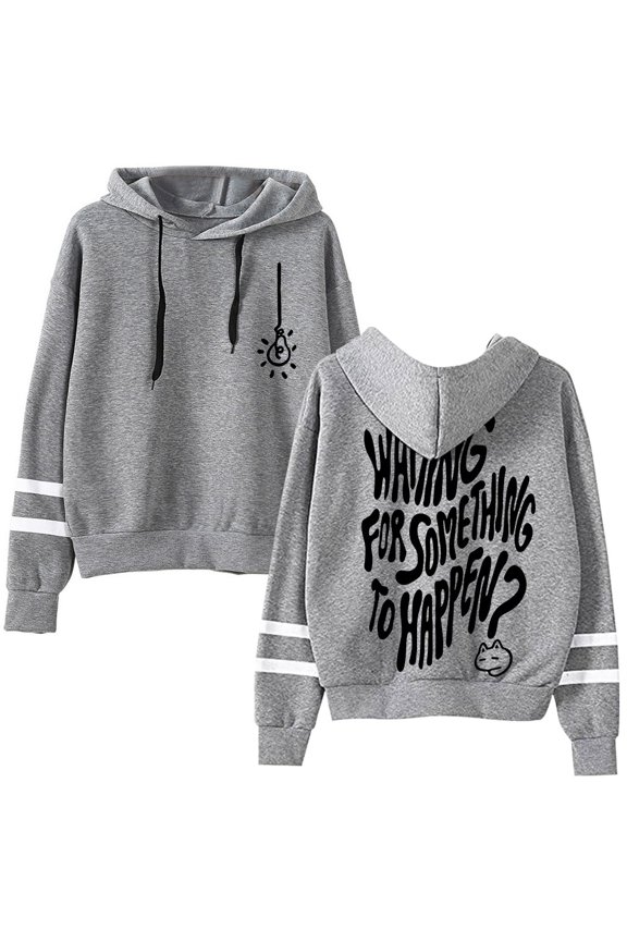 Omori Newo Pullover Hoodies Pocketless Parallel Bars Sleeve Streetwear Women Men Fashion Casual Hooded Sweatshirts